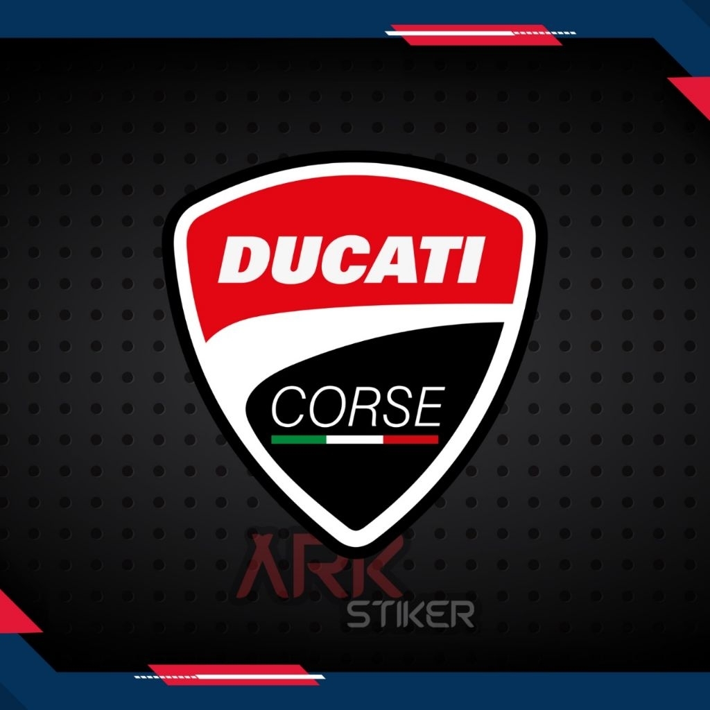 Printing Sticker Ducati Corse