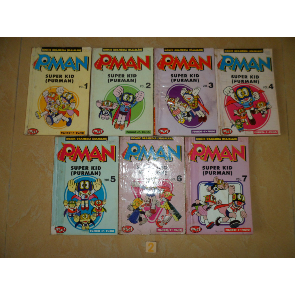 Komik Purman / P-Man 1-7 Tamat
