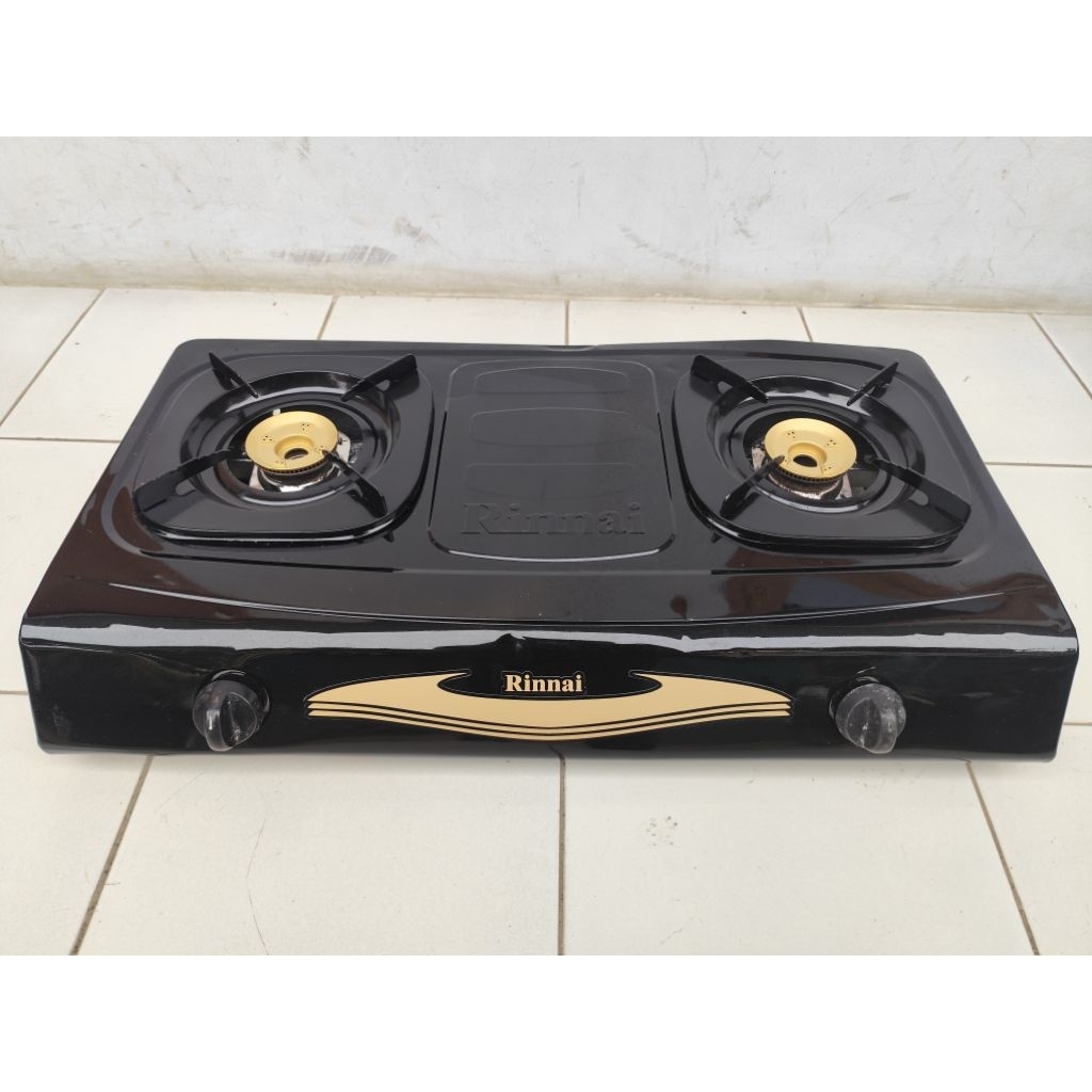 Kompor Gas Rinai 2 Tungku (Rekondisi)