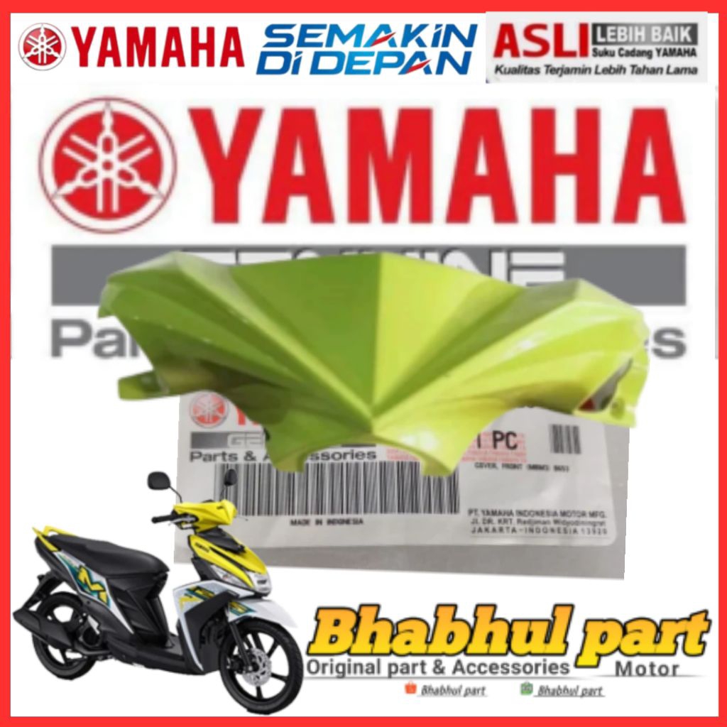BATOK DEPAN YAMAHA MIO M3 MIO Z 125 KUNING STABILO ORIGINAL YAMAHA