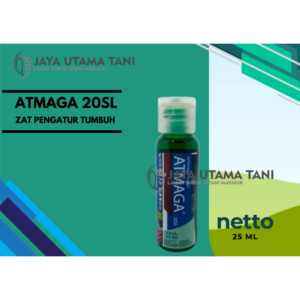 ZAT PENGATUR TUMBUH(ZPT) | ATMAGA 20SL 25ML UNTUK SEGALA TANAMAN