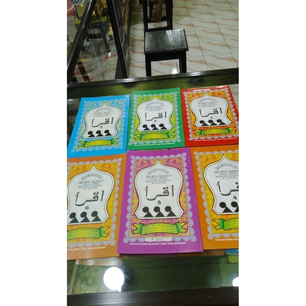 Iqro 1 2 3 4 5 6 belajar mengaji