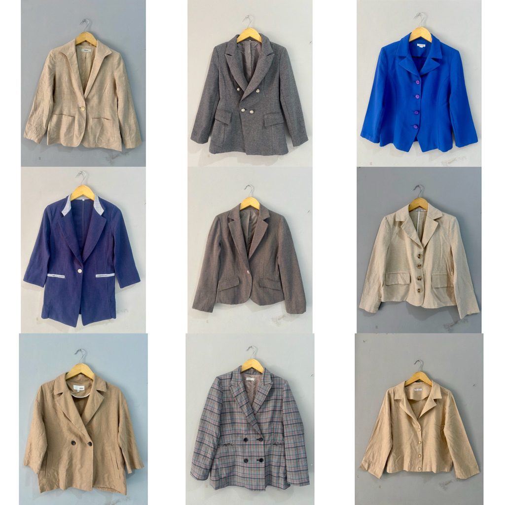 Outwear blazer wanita premium blazer kekinian blazer formal