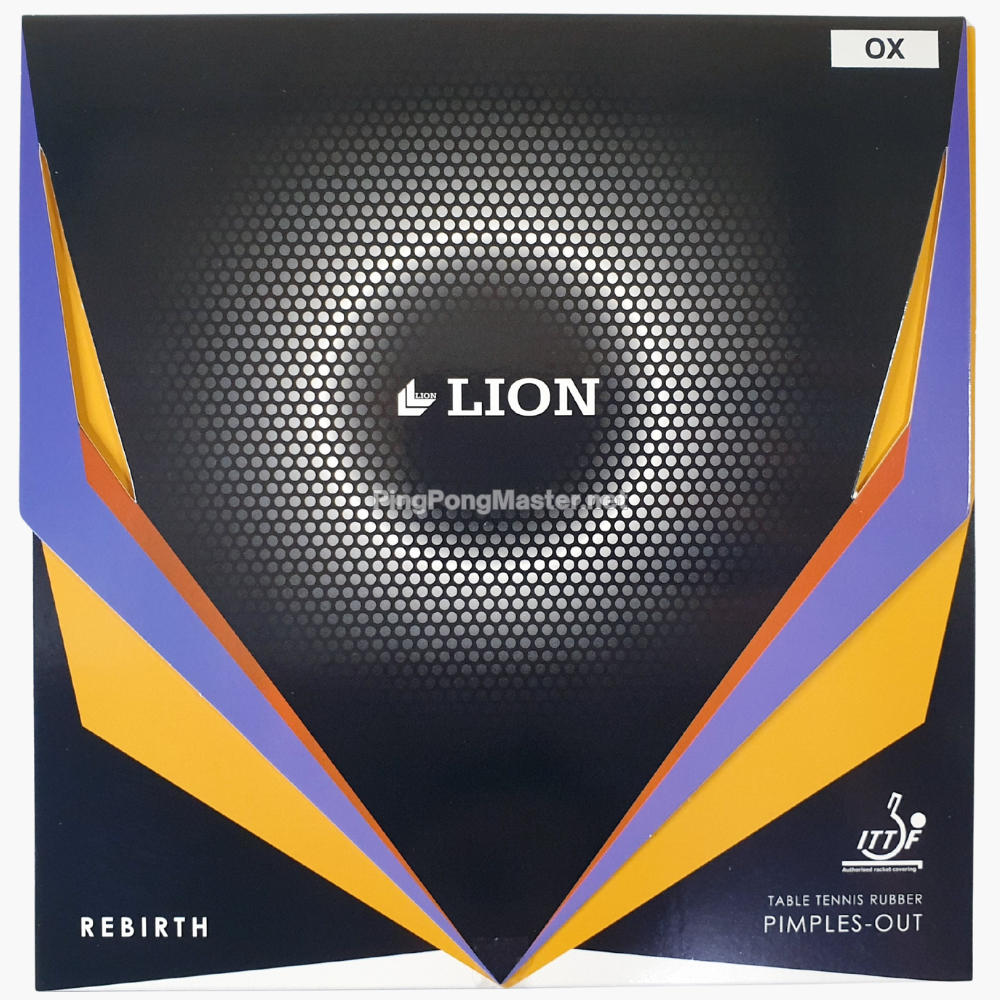Lion Rebirth OX Medium Pips-Out - Karet Pingpong Bet Tenis Meja Bintik Semi