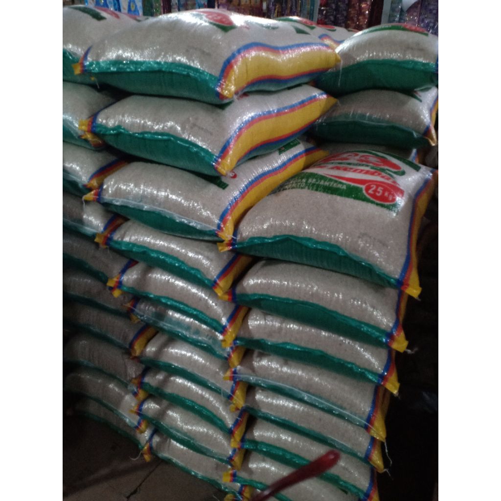 

Beras 25 kg cap arek kembar