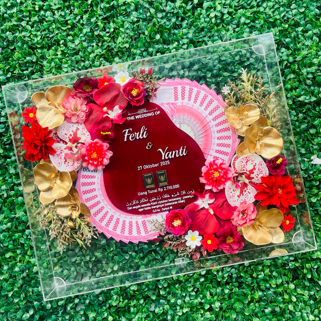 MAHAR FULL AKRILIK CUSTOM | MAHAR PERNIKAHAN | MAHAR COSTUM | AKRILIK MAHAR CUSTOM