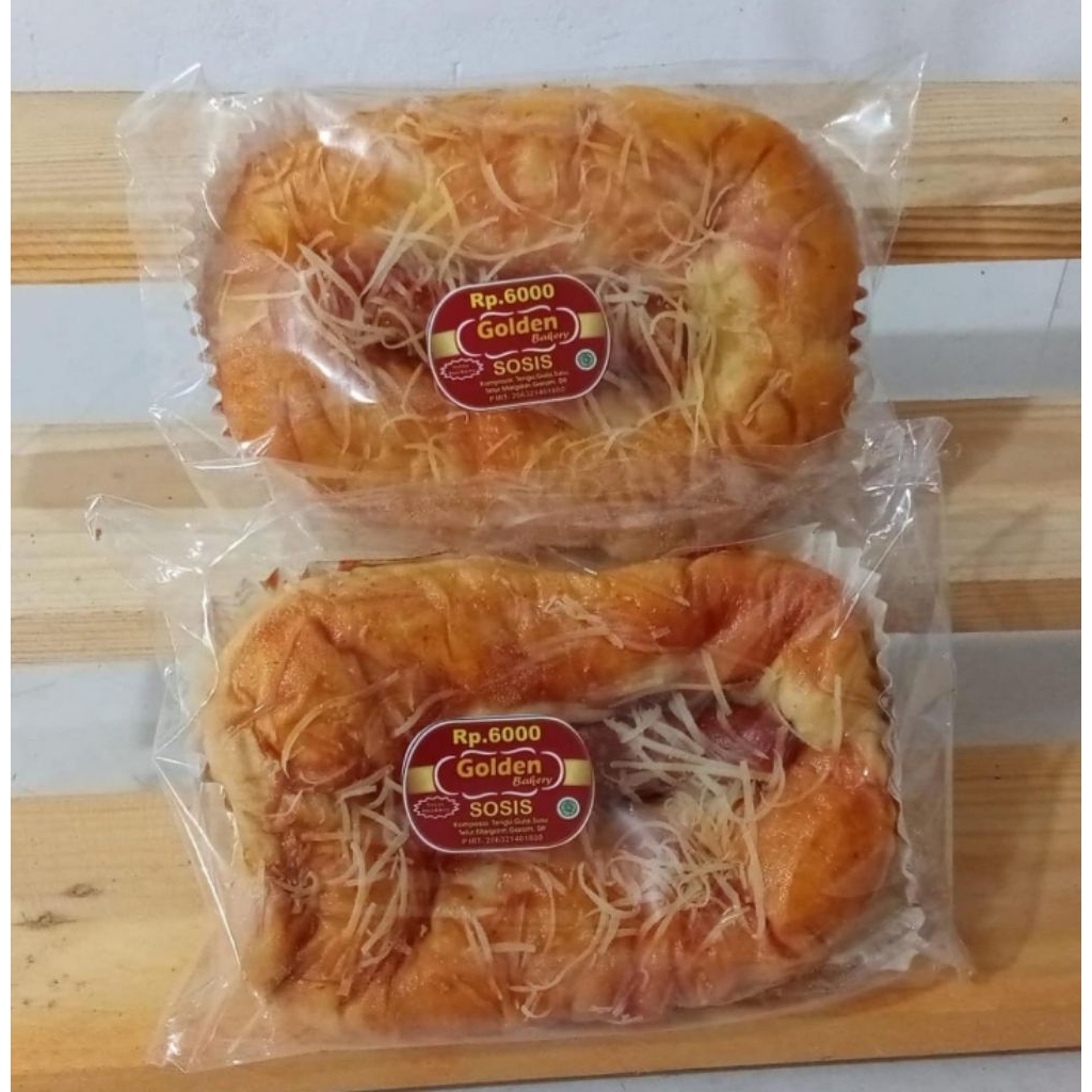 

ROTI GOLDEN BAKERY SOSIS KEJU