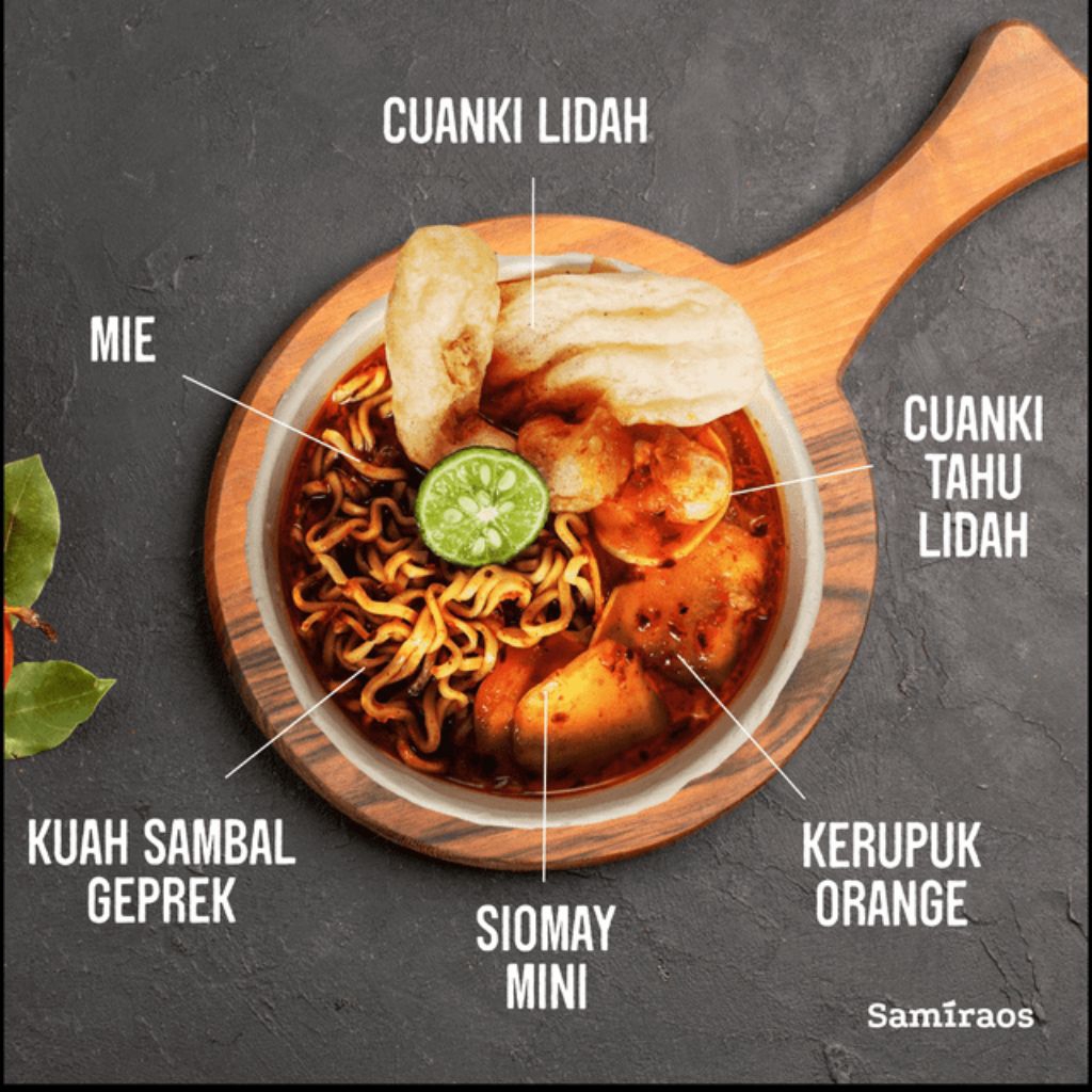 

SAMI RAOS - Seblak Mie Kuah Geprek 120 gr Pedas