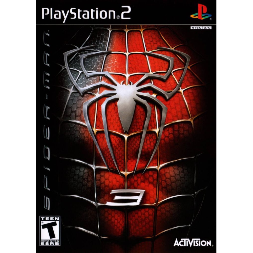 kaset dvd ps2 spider-man 3