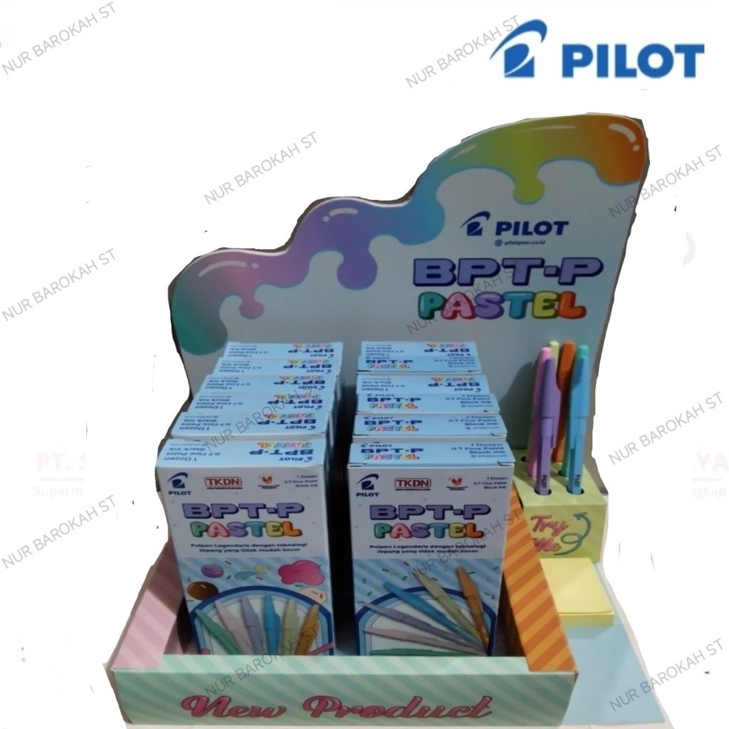 

Pulpen Pilot BPT-P Pastel 0,7 Fine