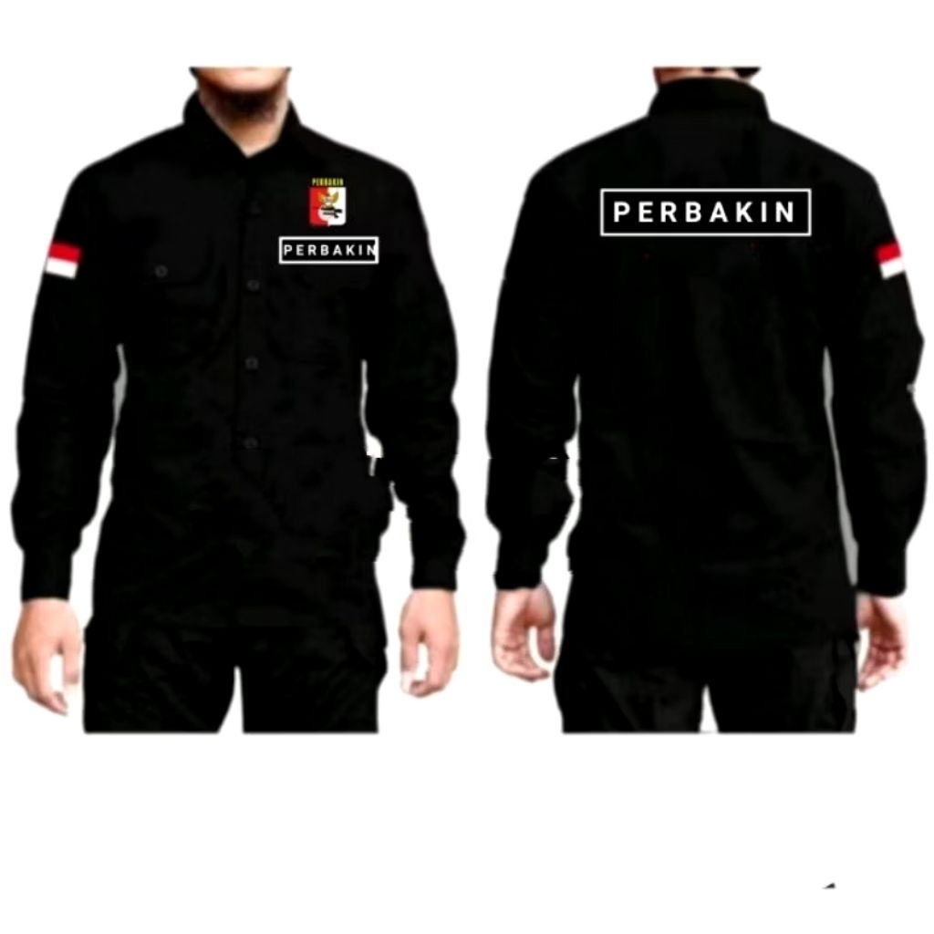 Kemeja PERBAKIN baju PERBAKIN seragam PERABAKIN full bordir