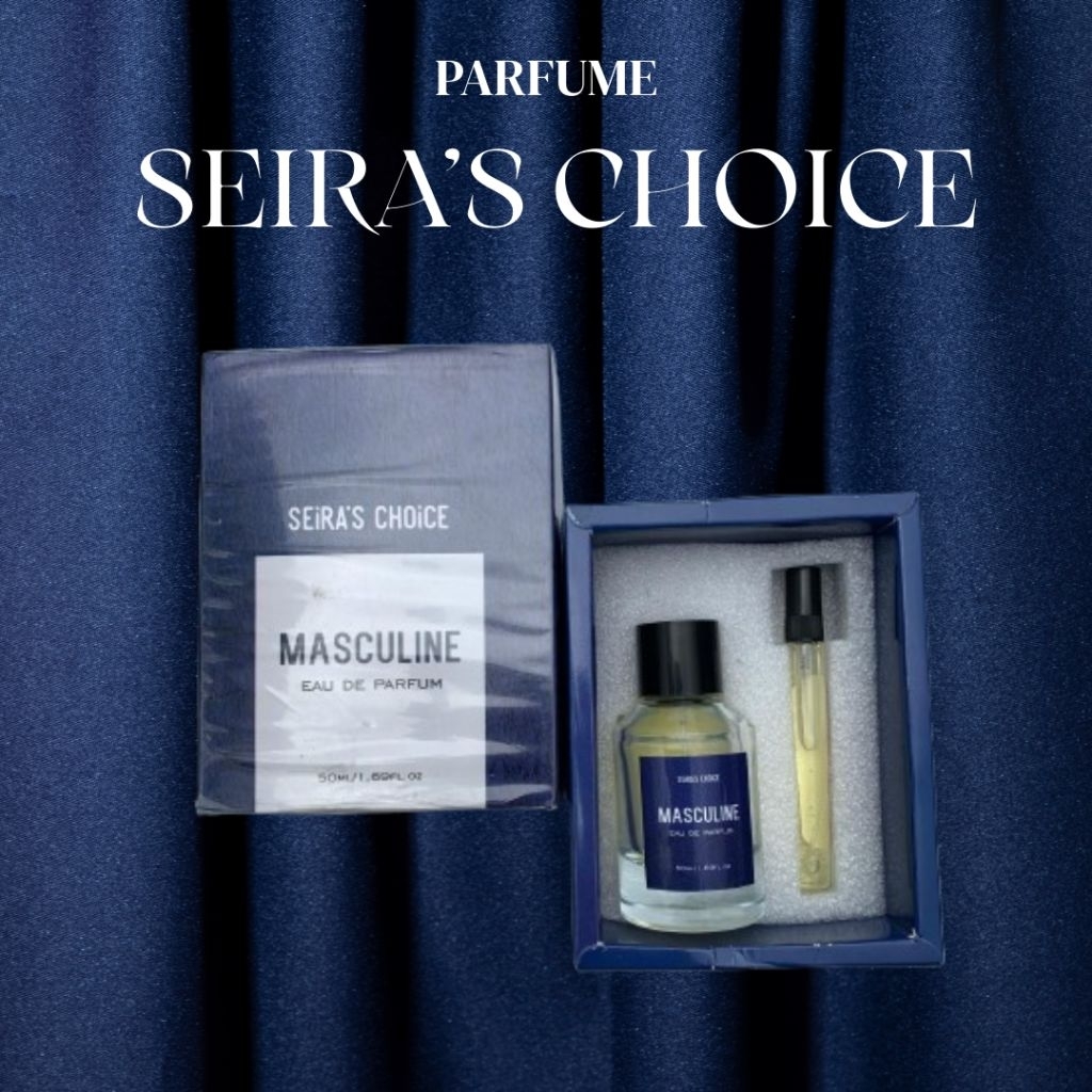 PARFUM LAKI-LAKI SEIRA'S CHOICE PREMIUM 50 ML MASCULINE (Eau De Parfume) . Parfum Tahan lama parfum 