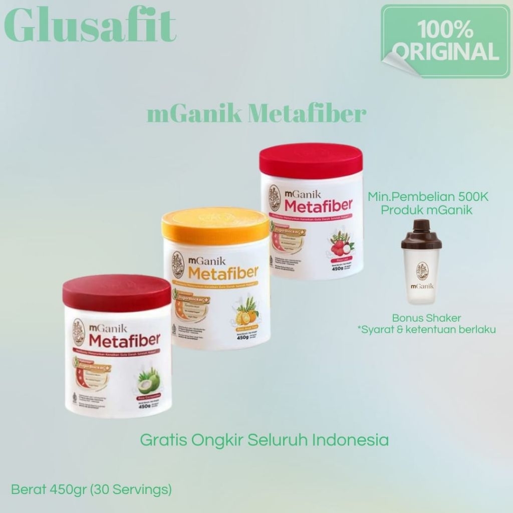 Mganik Metafiber Diabetes 450gr
