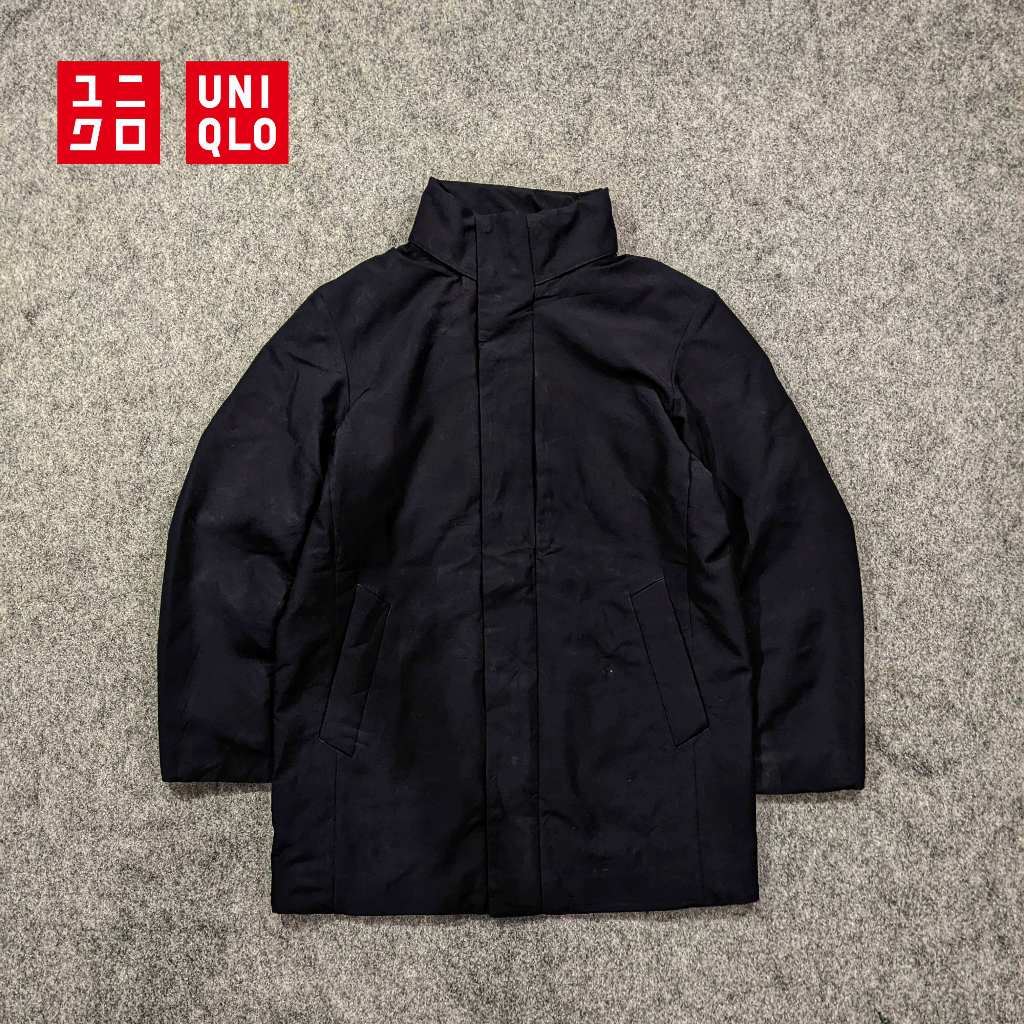 Uniqlo Hybrid Down Jaket Outdoor Pria Bulu Angsa Winter Musim Dingin Second Bekas Original - JB77