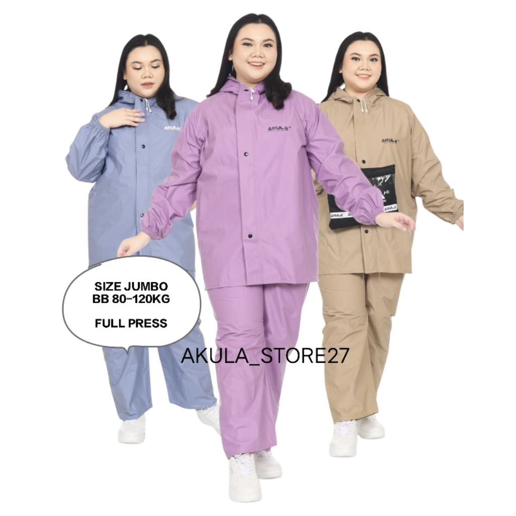 Jas Hujan AKULA Size JUMBO best Quality