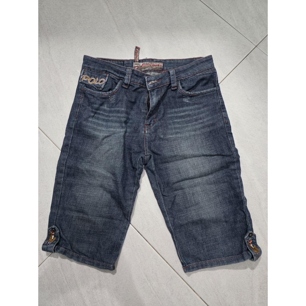 preloved celana jeans pendek diatas lutut t2000 jeans
