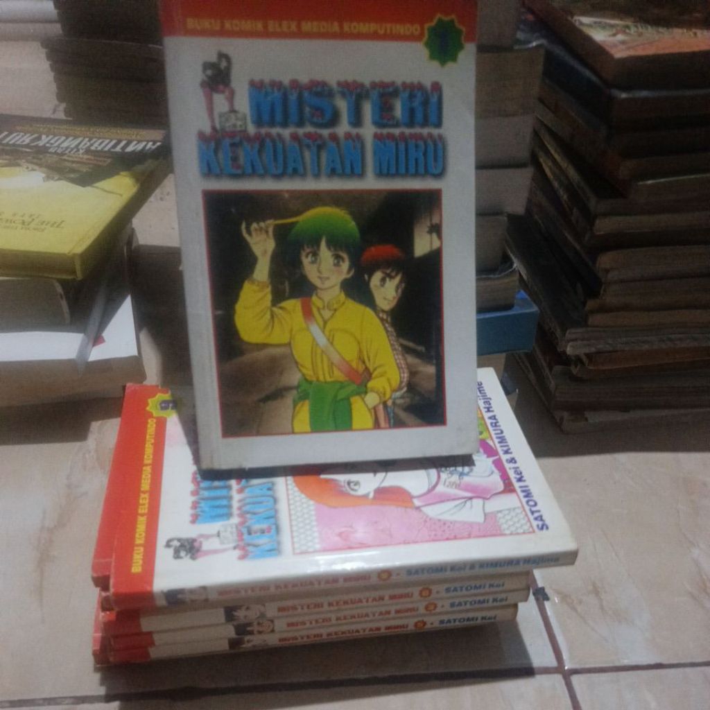 Komik Misteri Kekuatan Miru Cabutan original