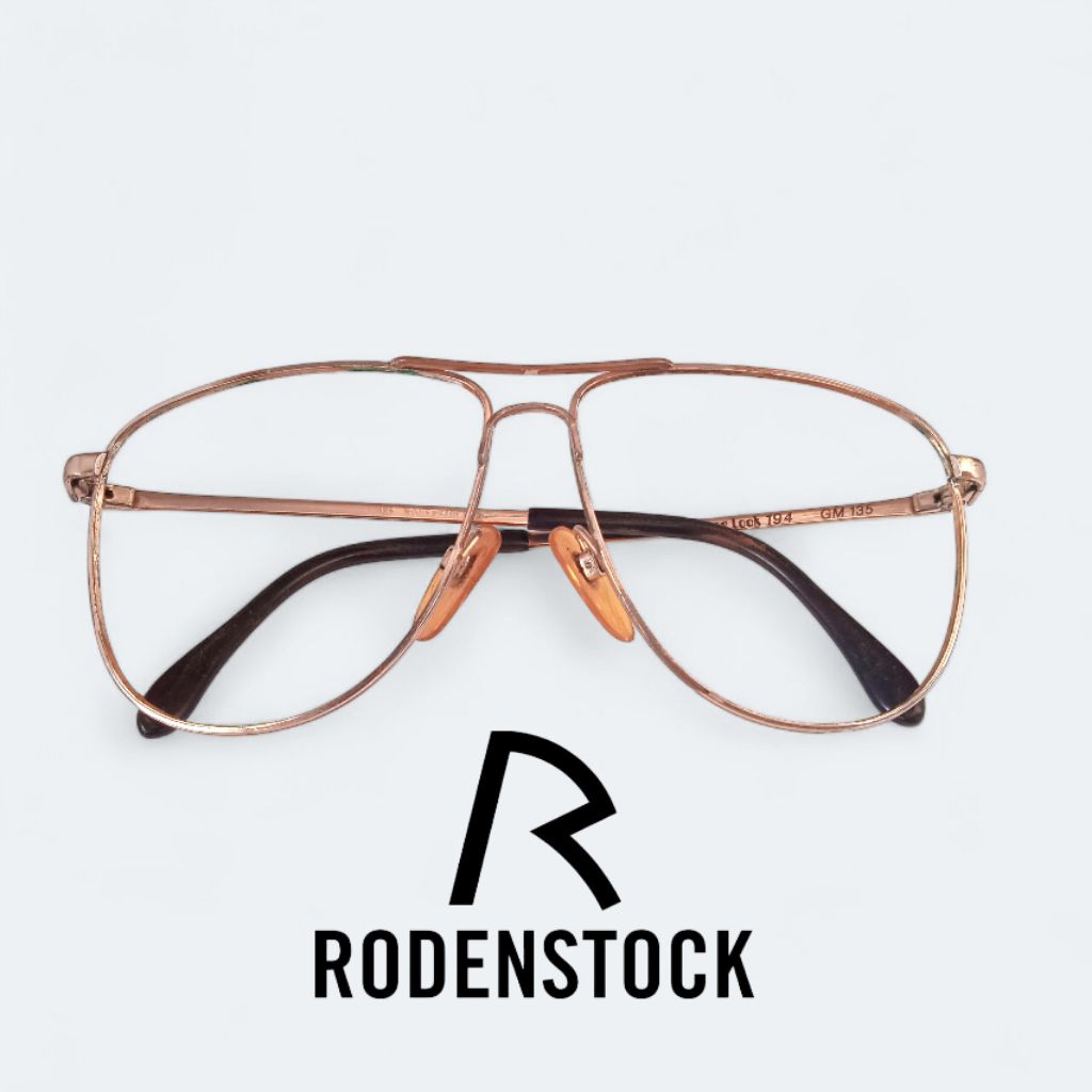 Kacamata Vintage second bekas original rodenstock aviator young look 194