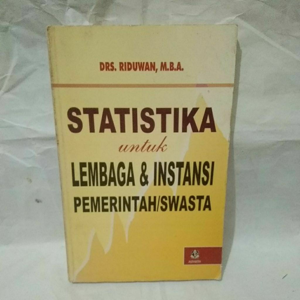 Statistika untuk lembaga & instansi pemerintahan