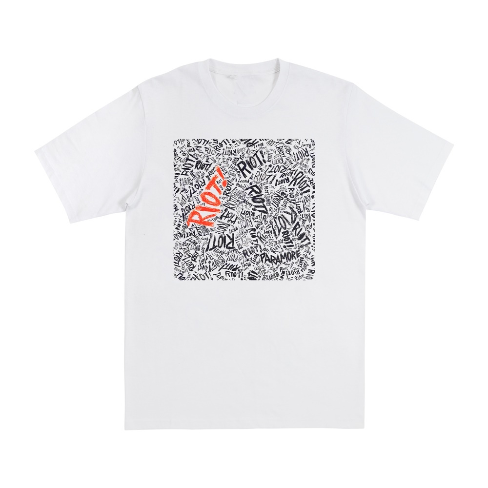 Kaos T-shirt Band PARAMORE "riot" Merchandise