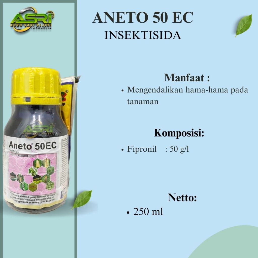 Aneto 50EC 250ml Insektisida Fipronil untuk hama tanaman