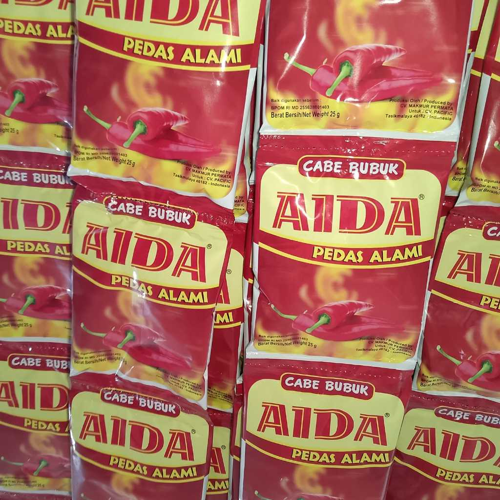 

AIDA Bubuk Cabe 25gr (10 PCS)
