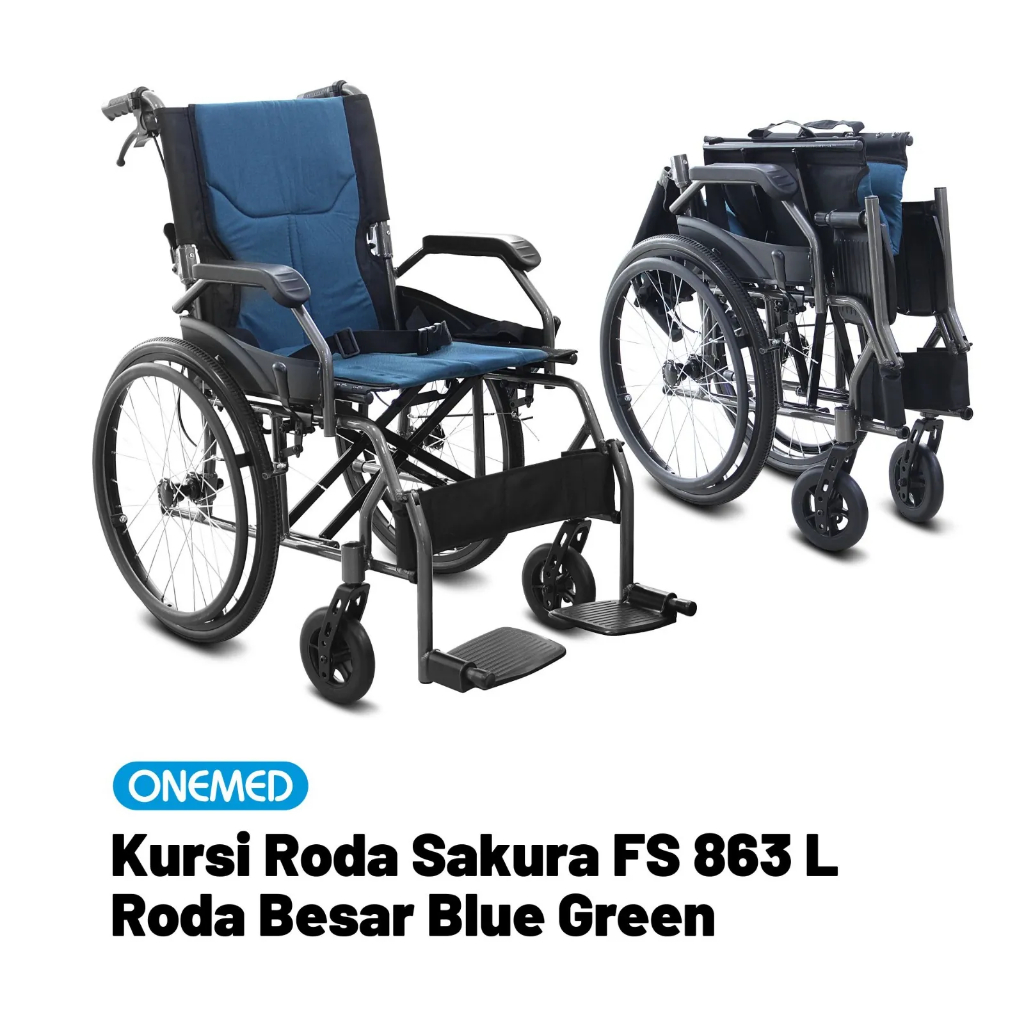 Kursi Roda Sakura Roda Besar 863 Onemed - Wheel Chair [TANGERANG]