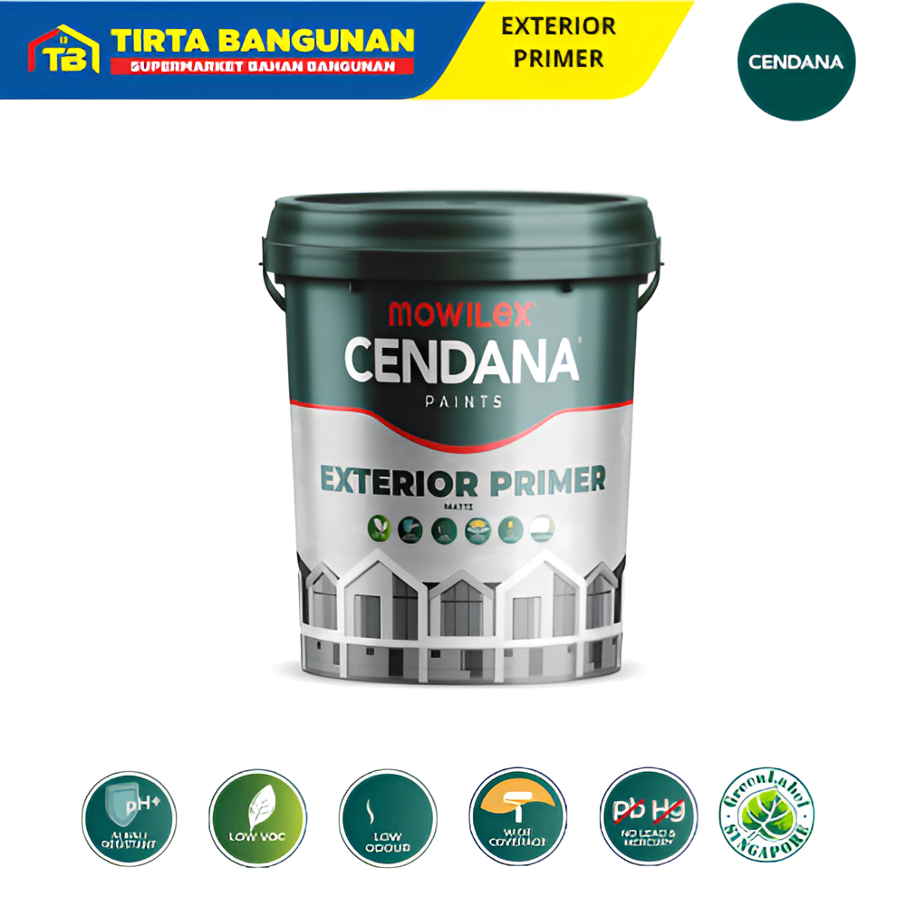 Mowilex Cendana Exterior Primer Cat Dasar Exterior 4 KG