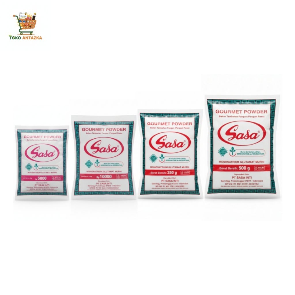 Sasa Semua Varian Micin, MSG, Pecin, Penyedap ( 500g, 250g, 10000, 5000 )