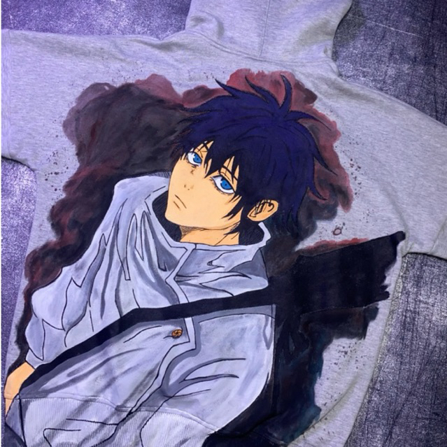 XELOGRAPH | jacket reworked handpainted