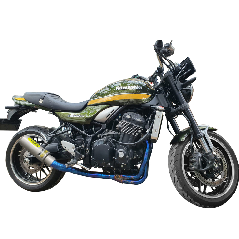 Knalpot Racing Kawasaki z900, Knalpot z900rs z900se fullsistem original smokemuffler