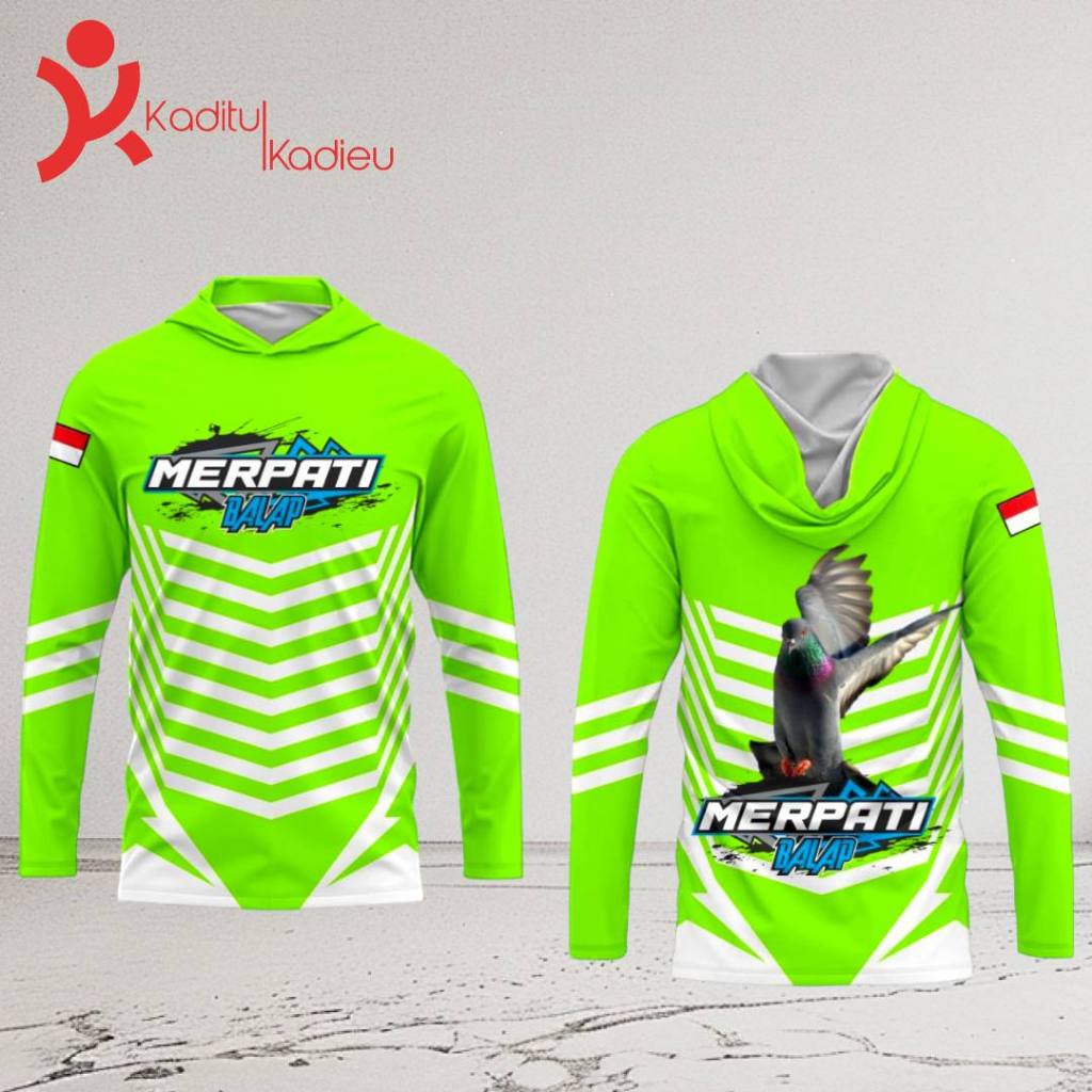 Jersey Merpati Kolong Terbaru Kaos Pilot Merpati Full Printing Lengan Panjang