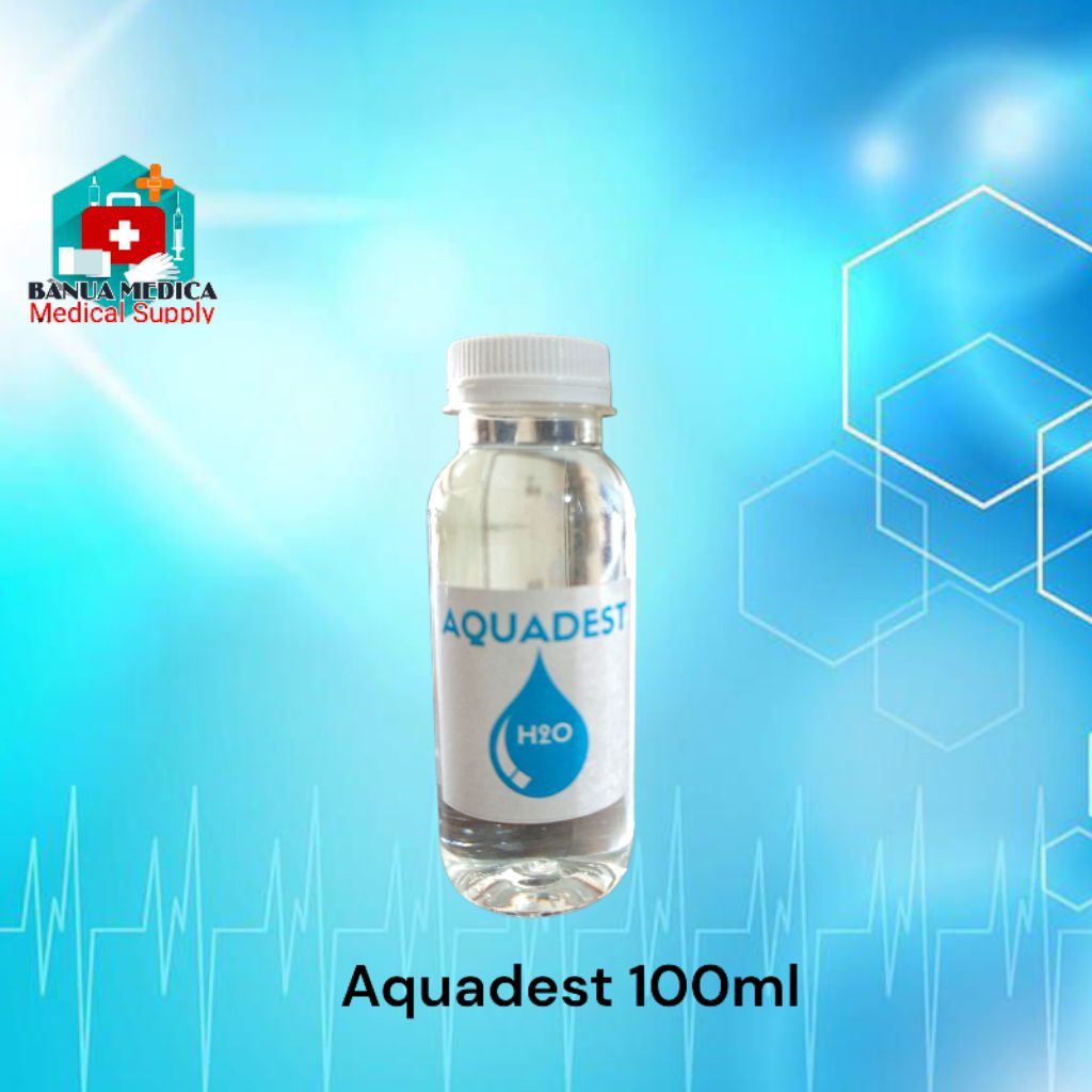Aquadest kemasan 100ml