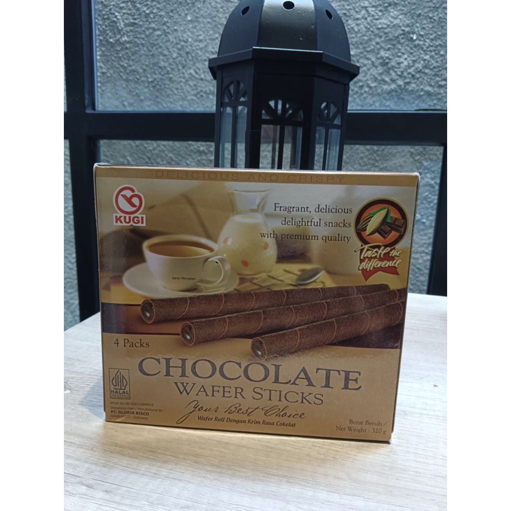 

Kugi Wafer Stick 320gr - Vanilla Milk, Chocolate