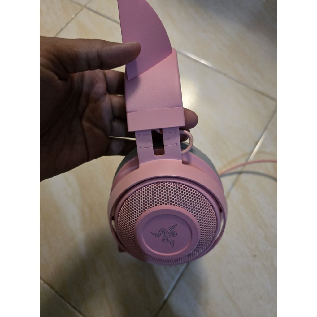 Razer Kraken Kitty Quartz / Pink Gaming Headset