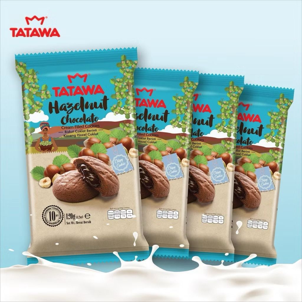 TATAWA COOKIES HAZELNUT CHOCOLATE FILLING