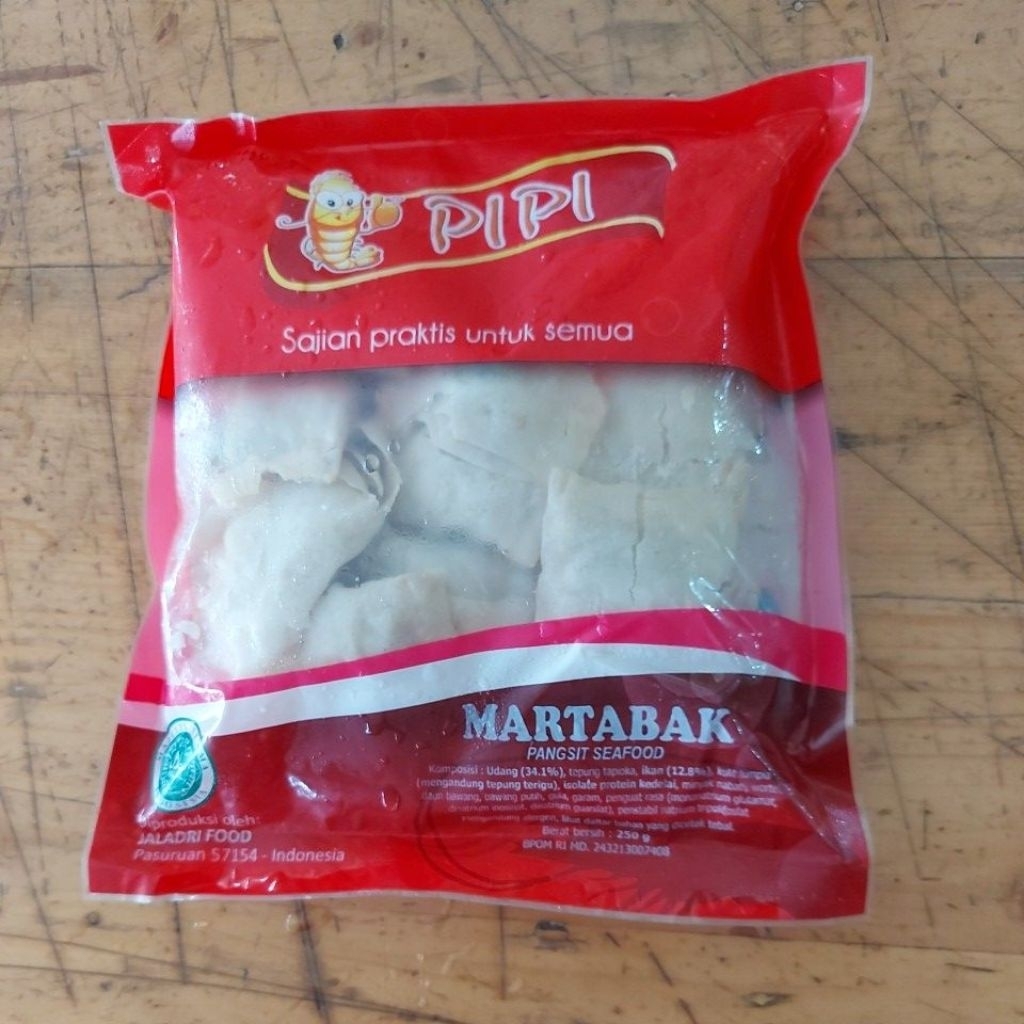 

PIPI MARTABAK SEAFOOD 250GR