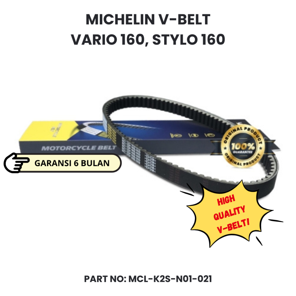 MICHELIN V-BELT / VANBELT VARIO 160, STYLO 160