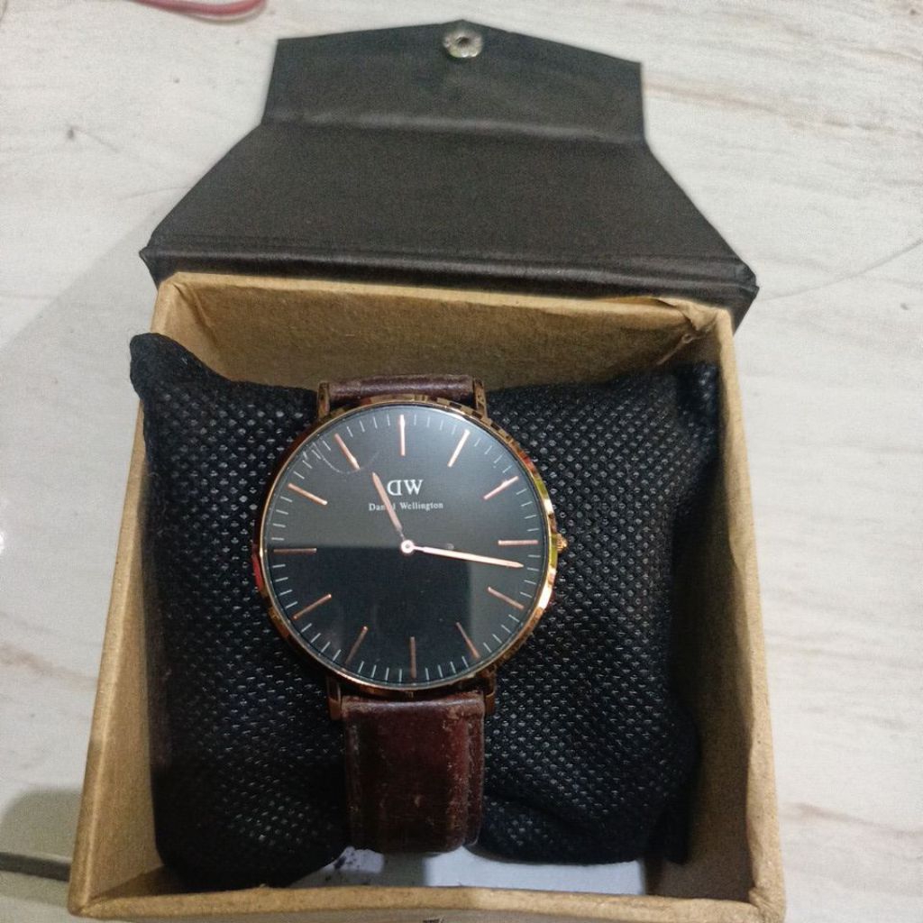 jam tangan pria original dw 41mm preloved second bekas