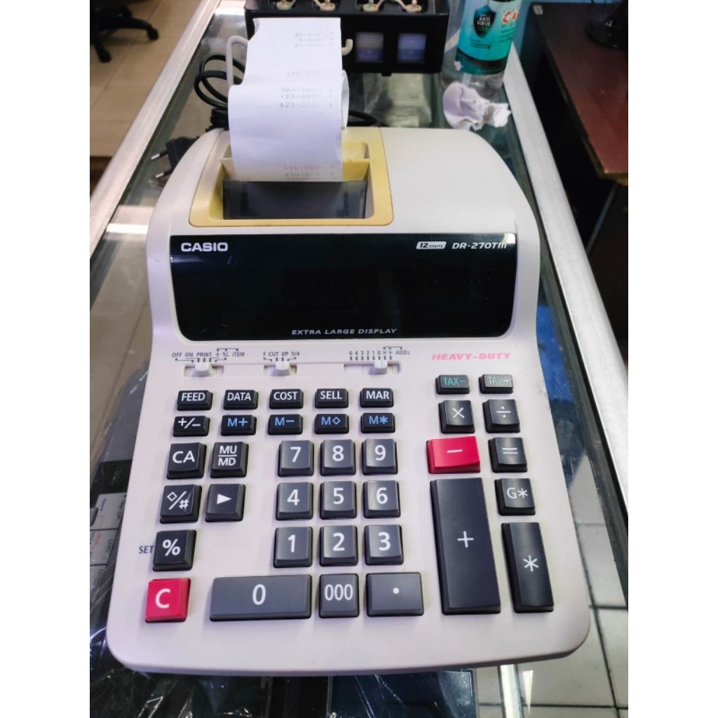 

Kalkulator CASIO DR 270 TM(SECOND) 12 Digit