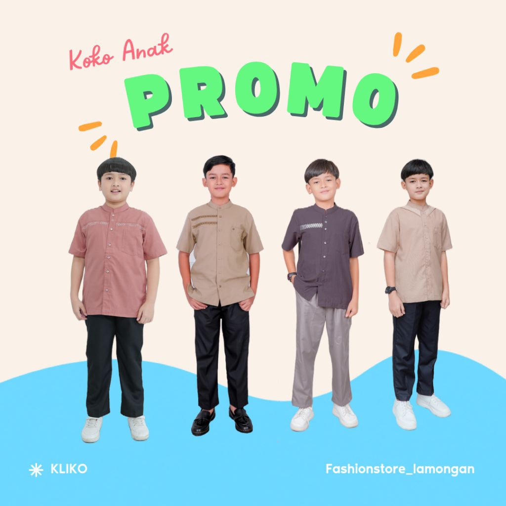 KOKO ANAK PROMO ETHICA SEPLY (ATASAN + CELANA)