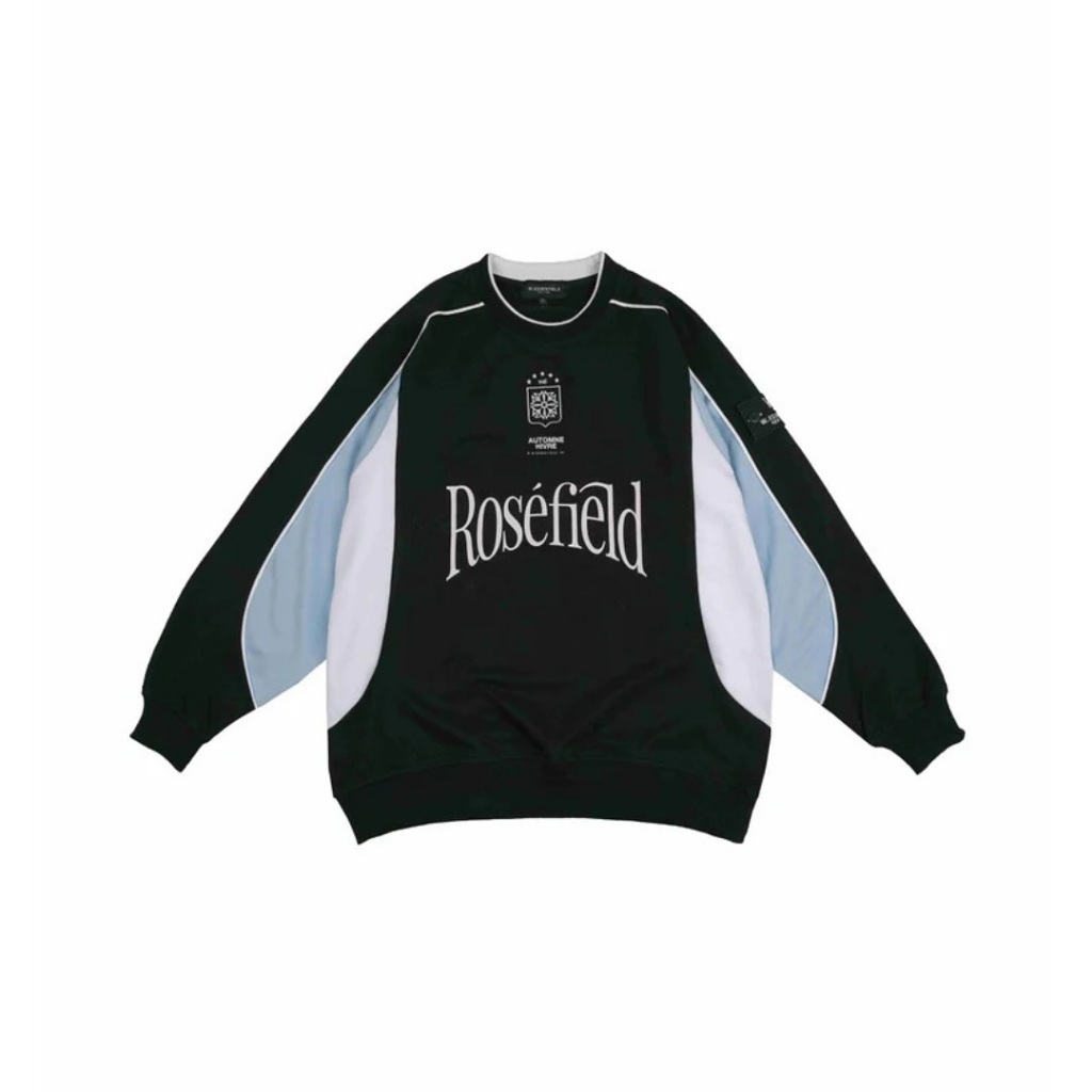W Essentiels Crewneck Rosefield Sc Player Issue Away Noir Black/Carolina - 100% ORIGINAL RESMI