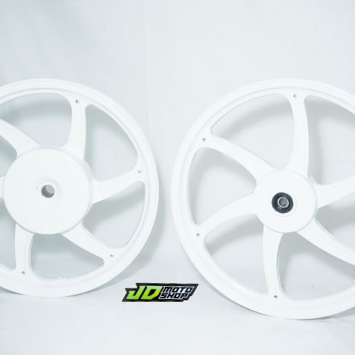 VELG VND SIX STAR BEAT SCOOPY GENIO RING 14 WHITE 140X14 160X14 VELG BEAT SCOOPY GENIO VND SIX STAR