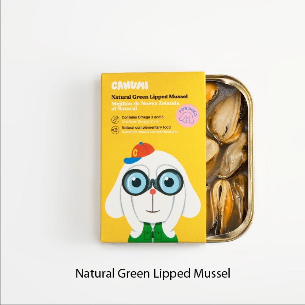 Kin Dog Goods - Canumi - New Zealand Green Lipped Mussels For Dogs