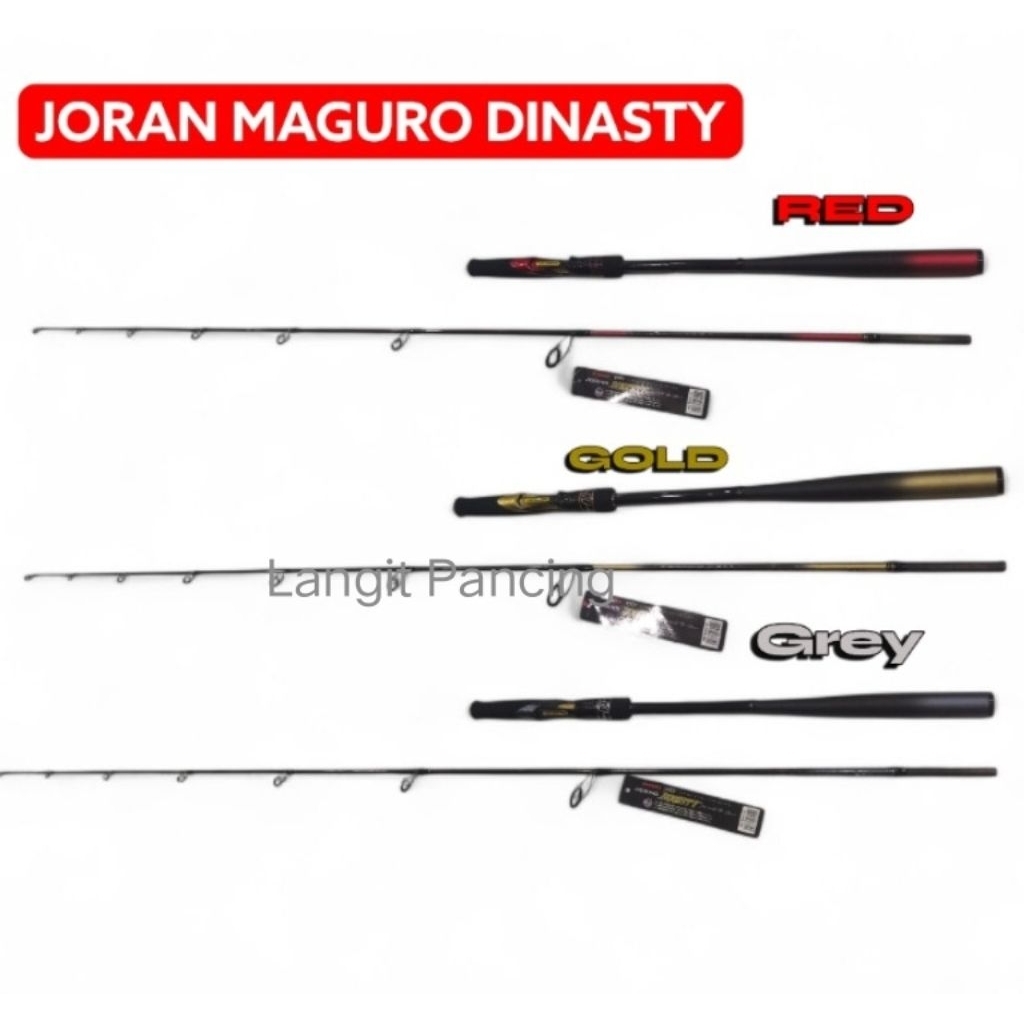 Joran Laut Maguro DINASTY | PARADOX | Jigging ujung solid carbon
