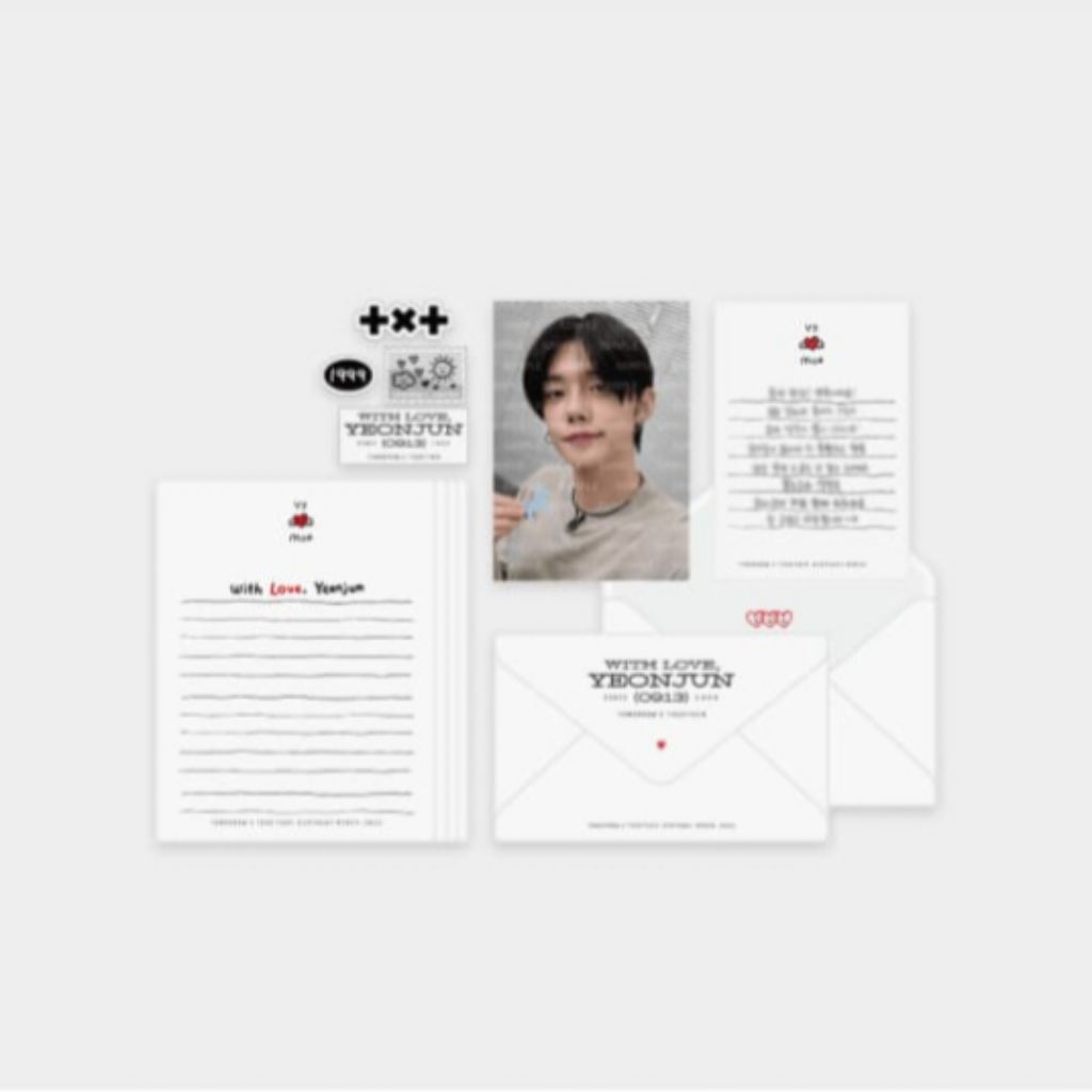 (PO KOREA) WEVERSE SHOP - TXT YEONJUN LETTER SET