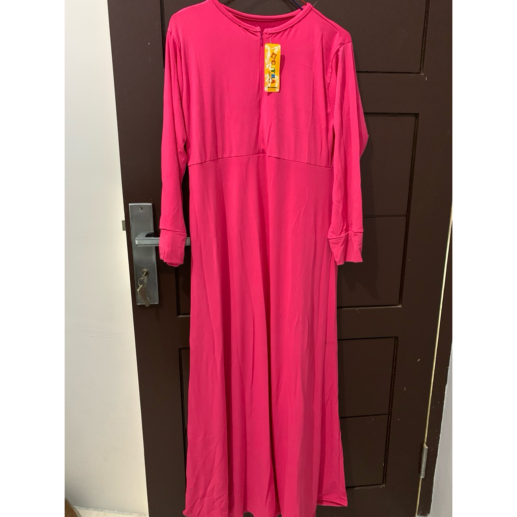 GAMIS DRESS PINK FANTA ALLSIZE