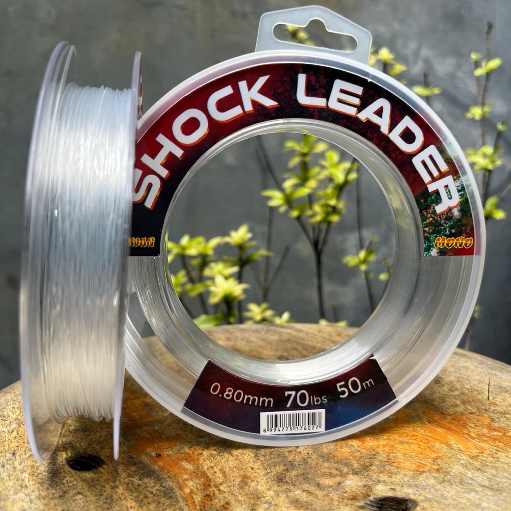 Leader Pancing Tipe Kaku Mono Shock Leader Pelawan