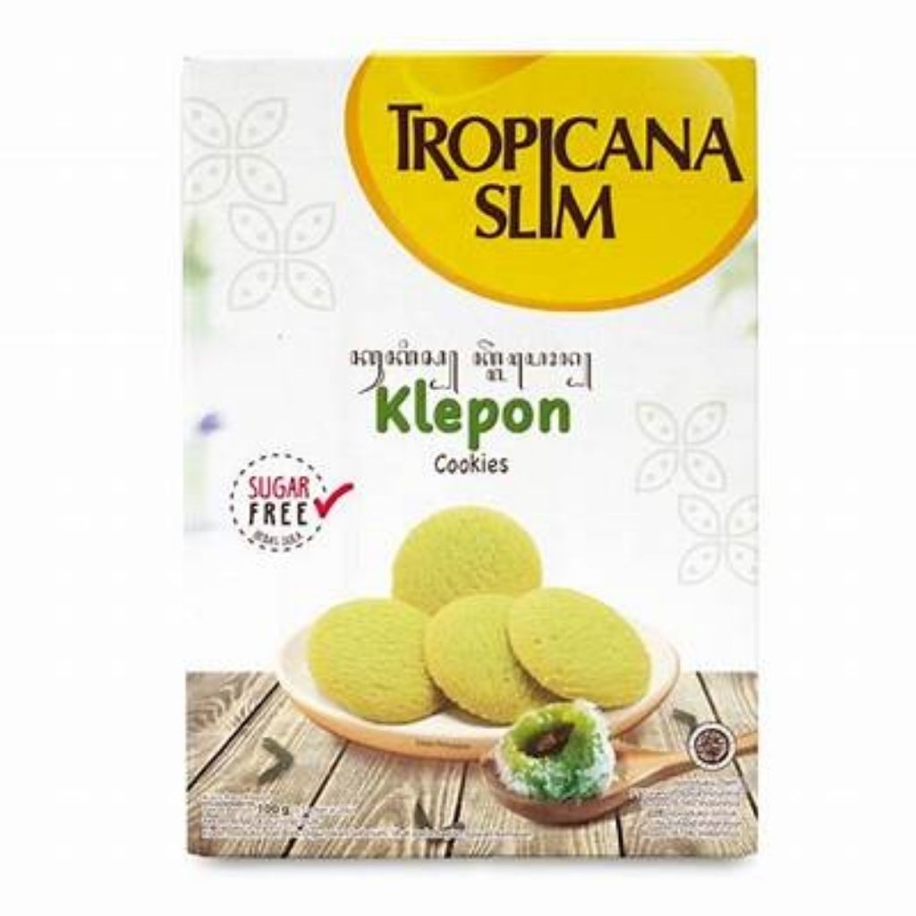 

Tropicana Slim Cookies Klepon 100g