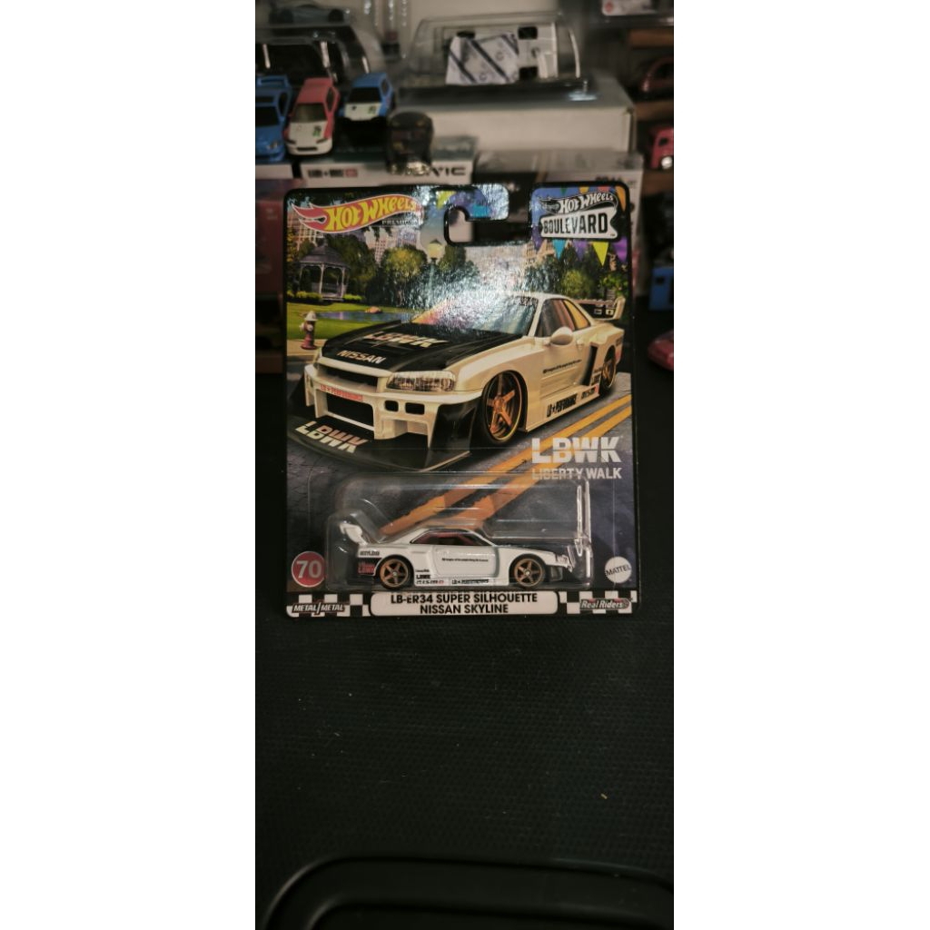 Hotwheels LB-ER34 Super Silhouette Nissan Skyline